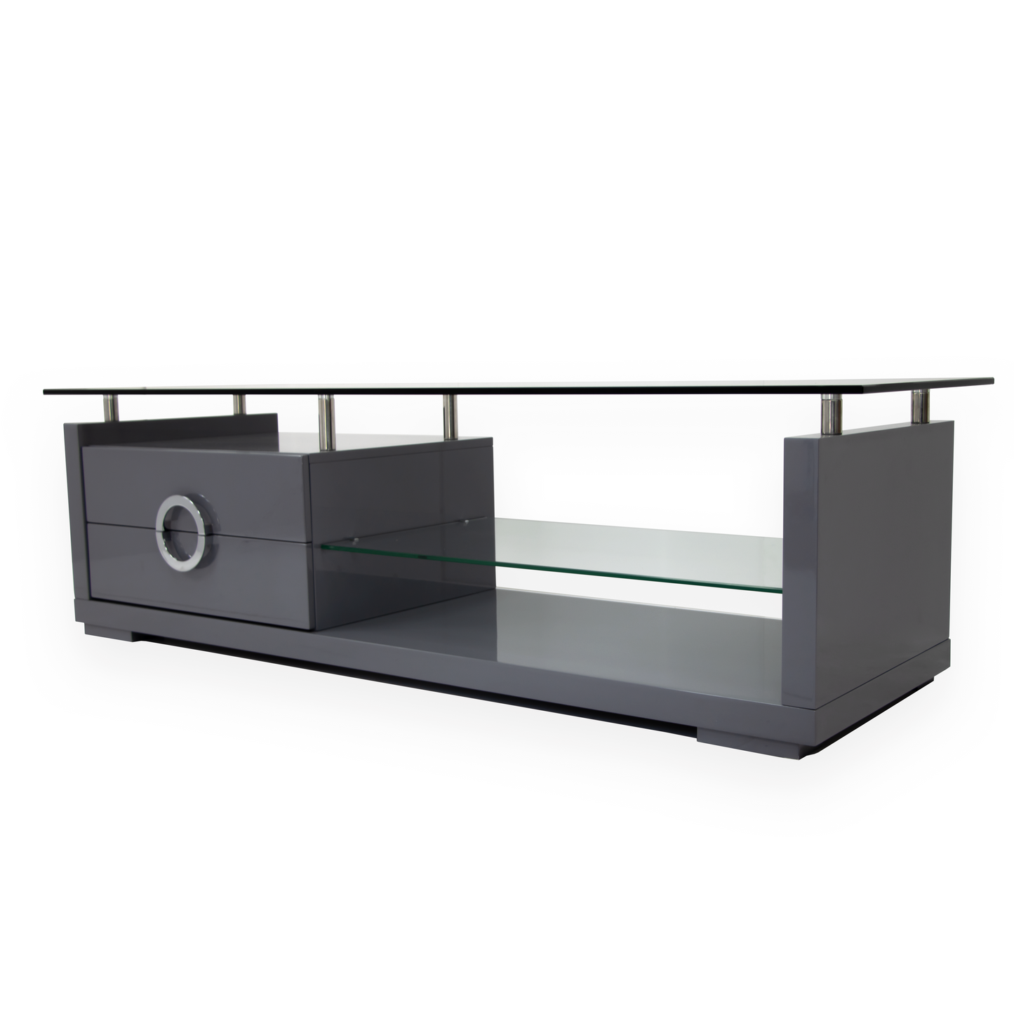 CAPRI Grey TV Stand