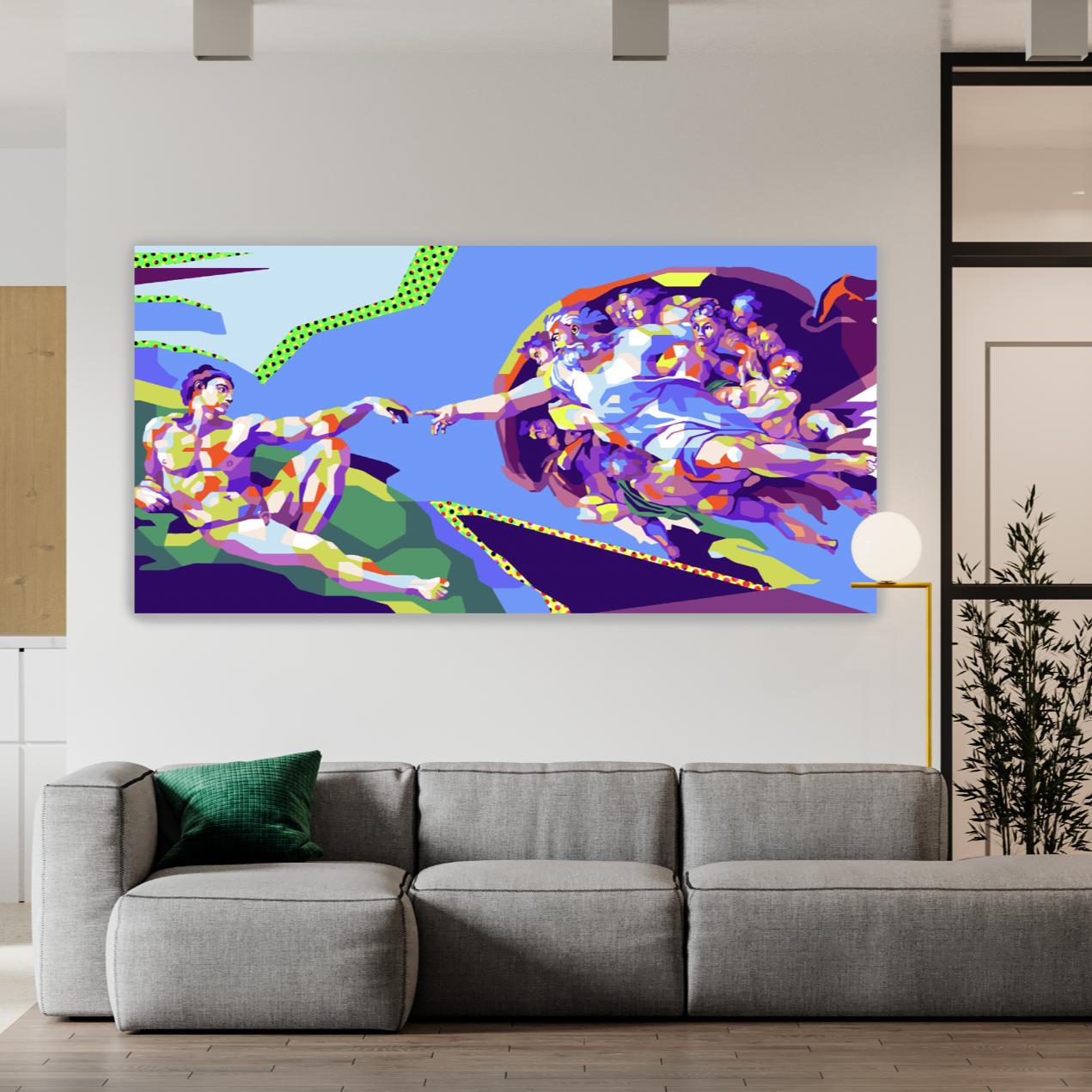 POP-03 ADAM The Creation Pop Wall Art Print TG