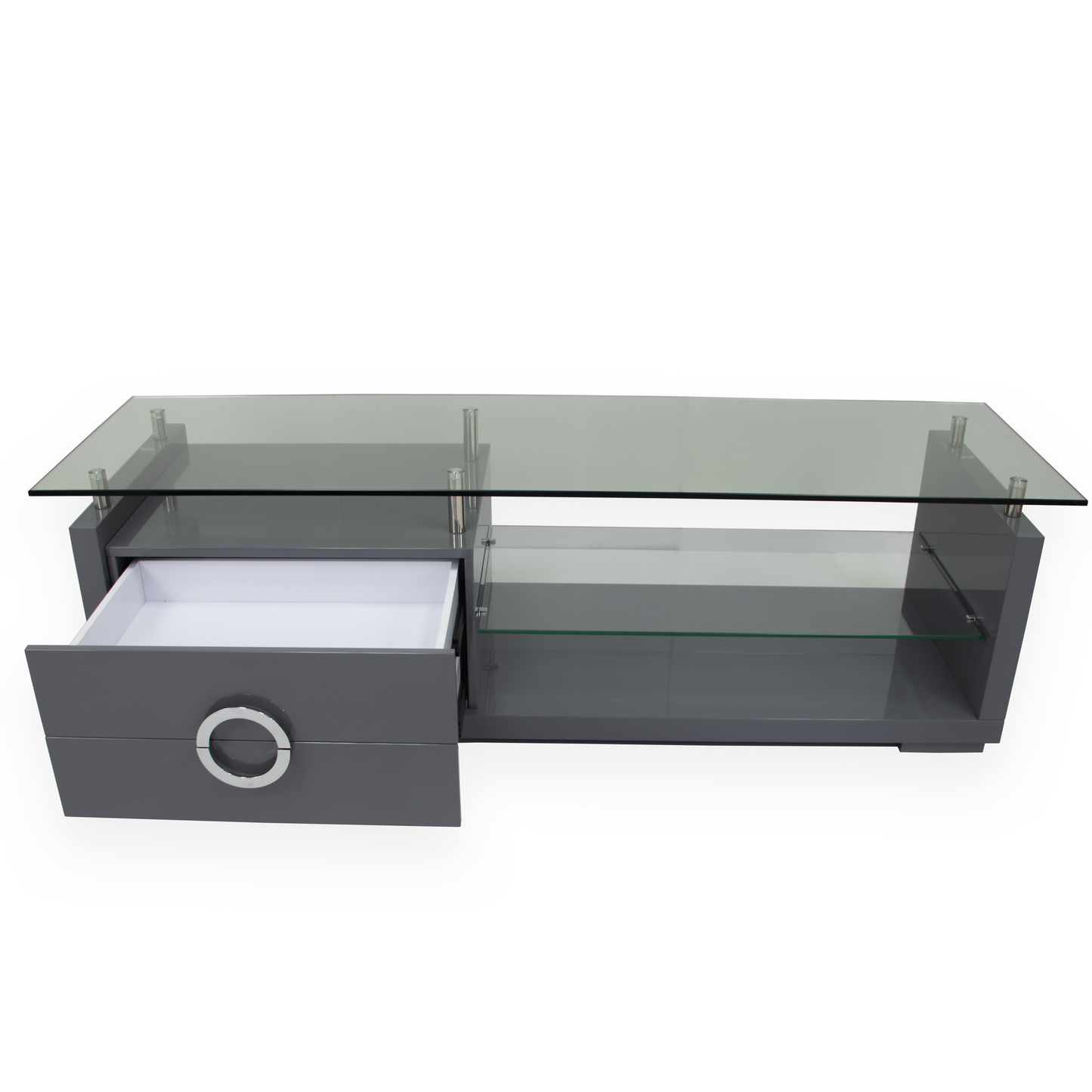 CAPRI Grey TV Stand