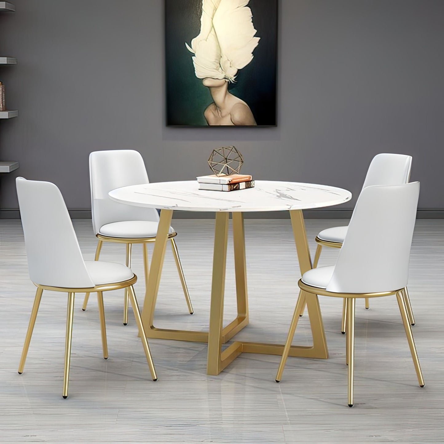 SC-404 TOKIO White Dining Chair