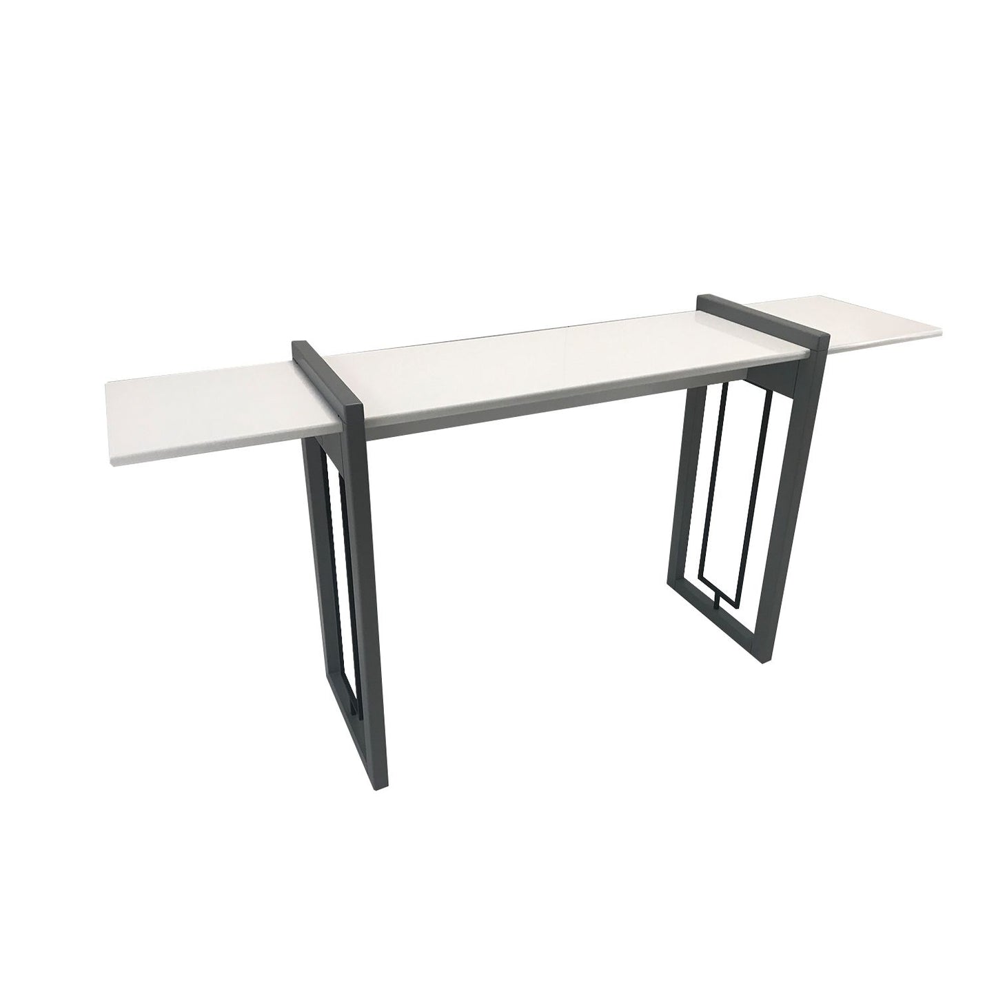 RIO Satin White Console Table