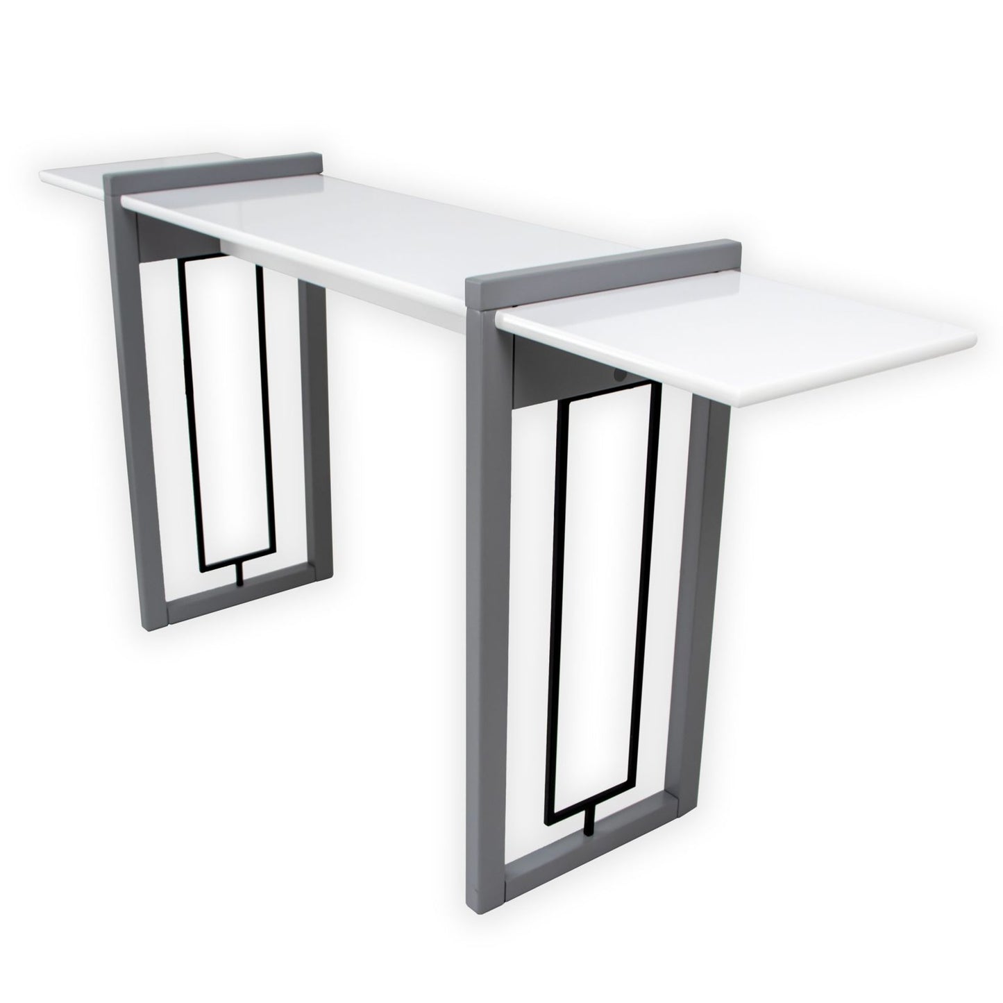 RIO Satin White Console Table