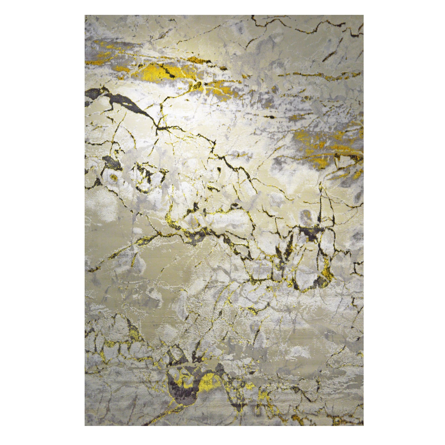 ANTIK Collection Grey and P Anthracite Rug