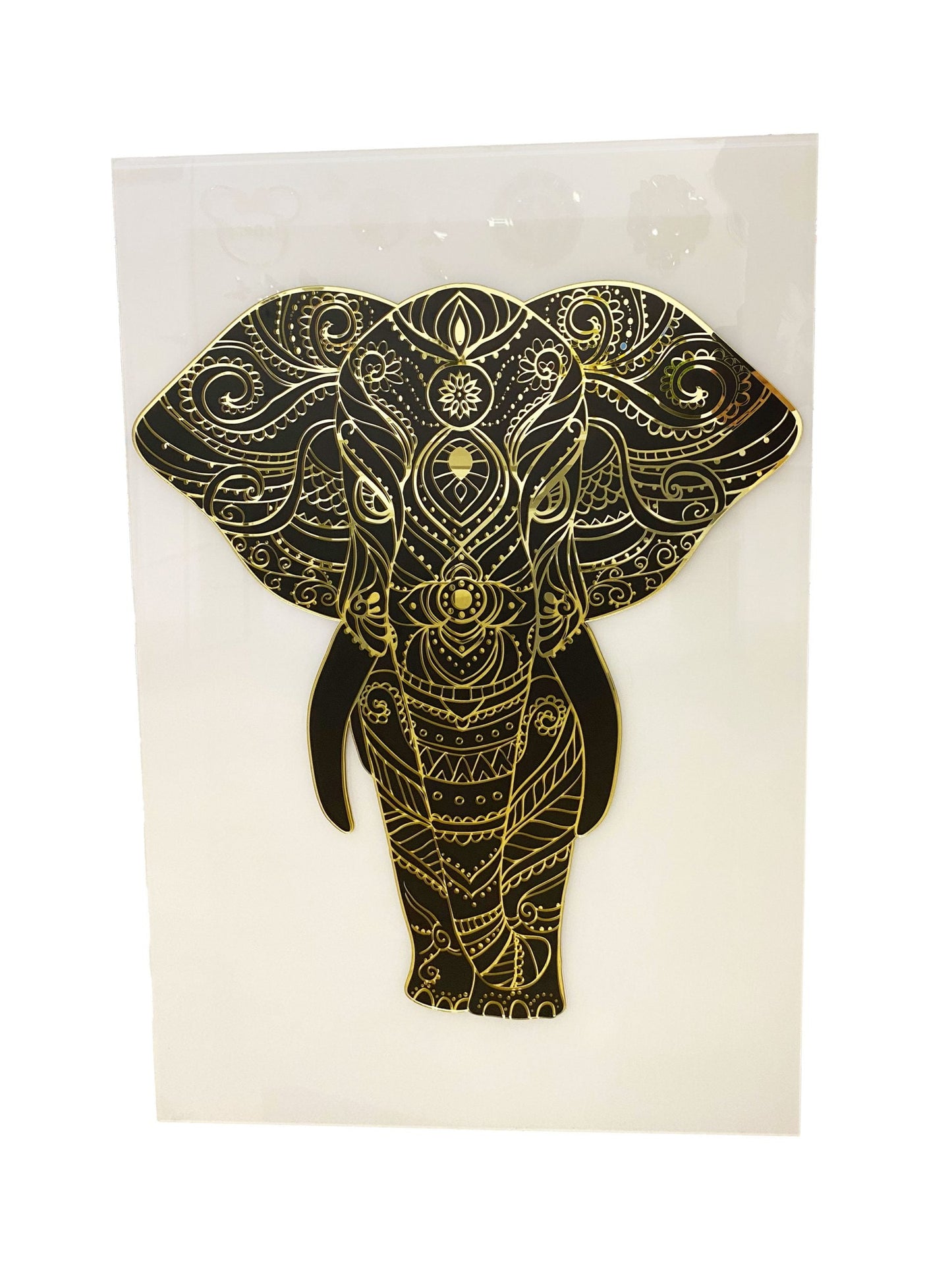 PALC-58 BRONIX 3D Elephant Acrylic Mirror Prints