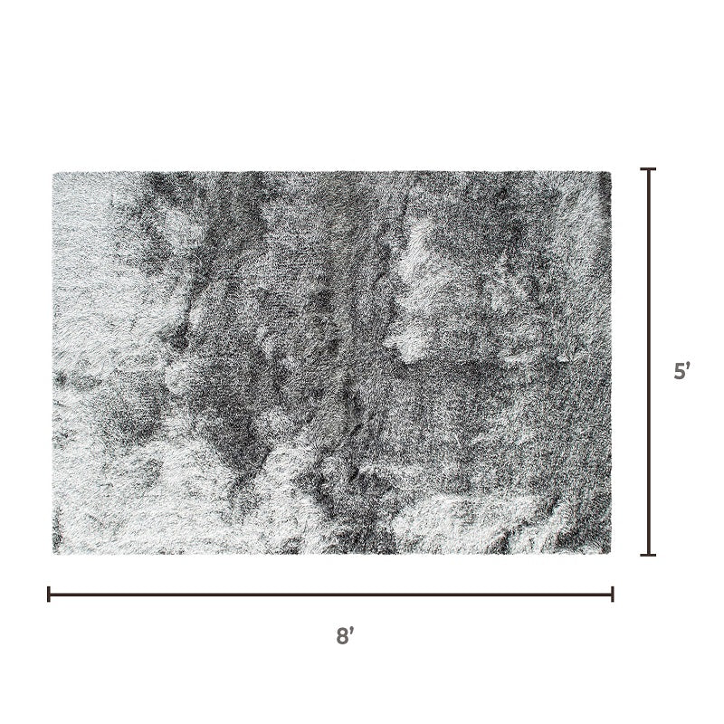 CINDER Soft Shaggy Rug Gray