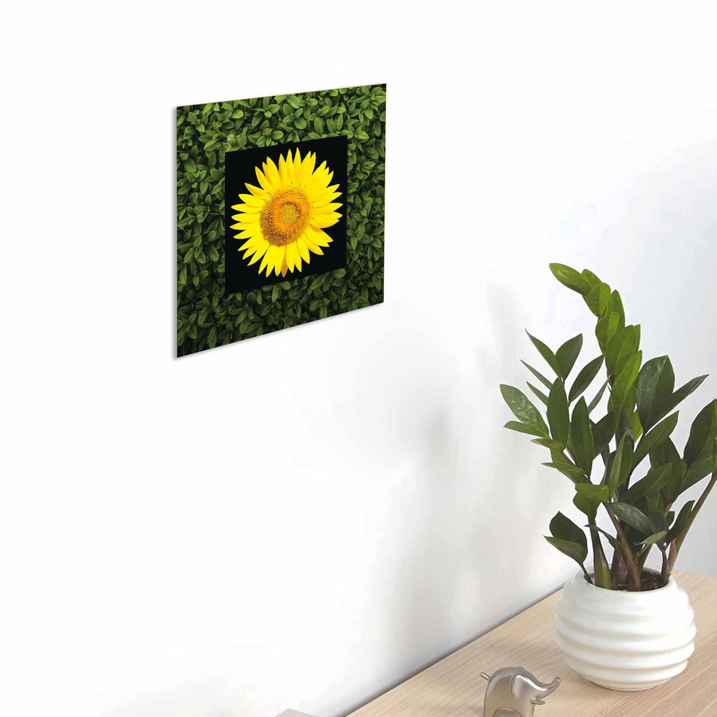 XAROX Sunflower with Background Miniature Fine Wall Art TG