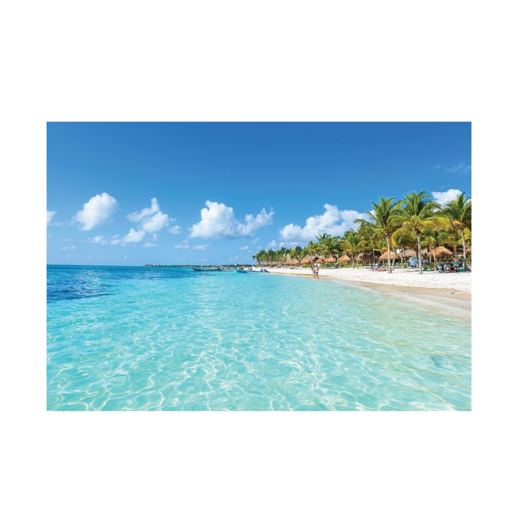 NC-03 SANDY Tropical Beach Modern Wall Art TG