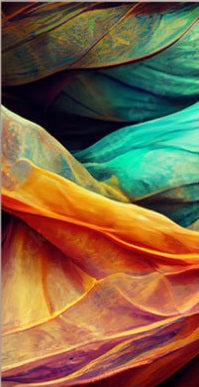 NC-100 SWIRL Abstract Colorful Modern Acrylic Wall Art