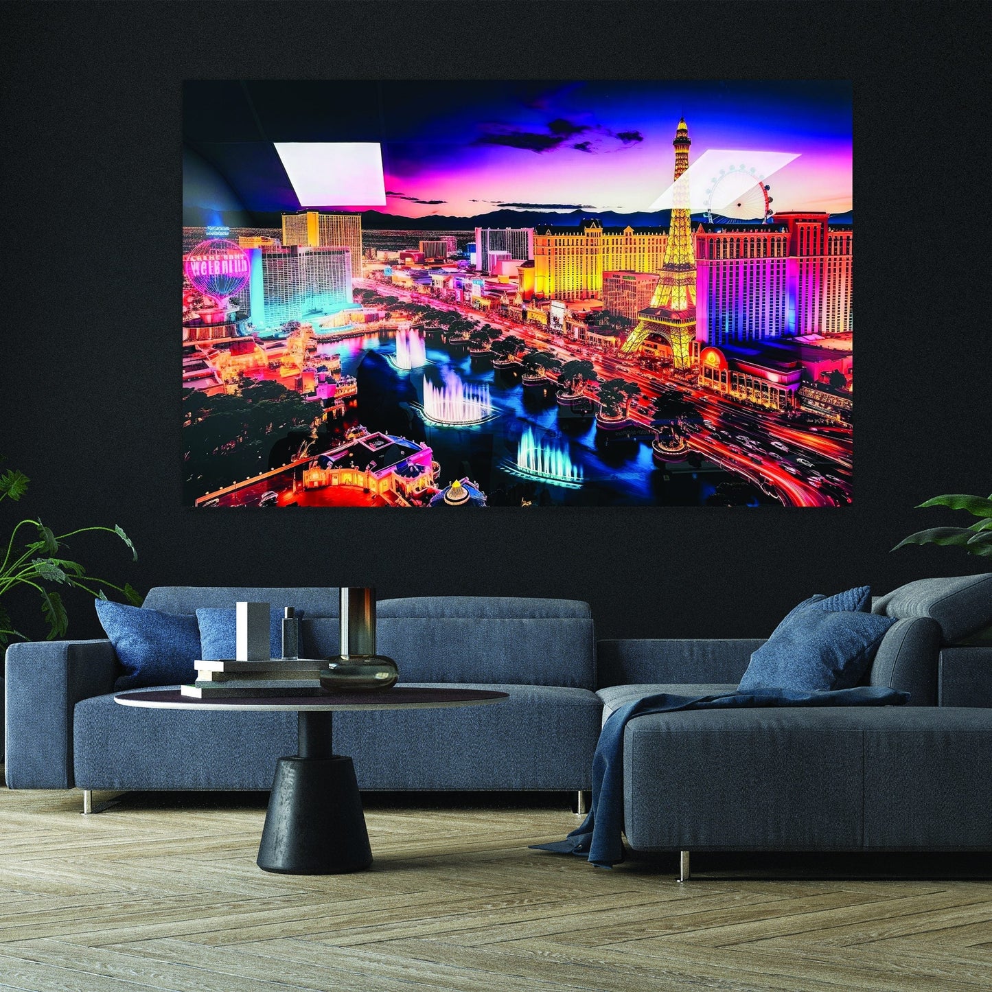 NC-102 MOTION Las Vegas Modern Wall Art TG