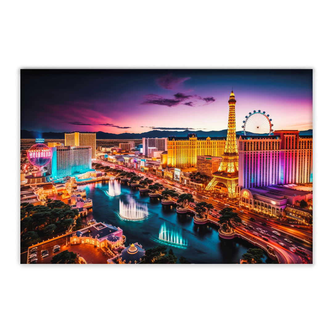 NC-102 MOTION Las Vegas Modern Wall Art TG