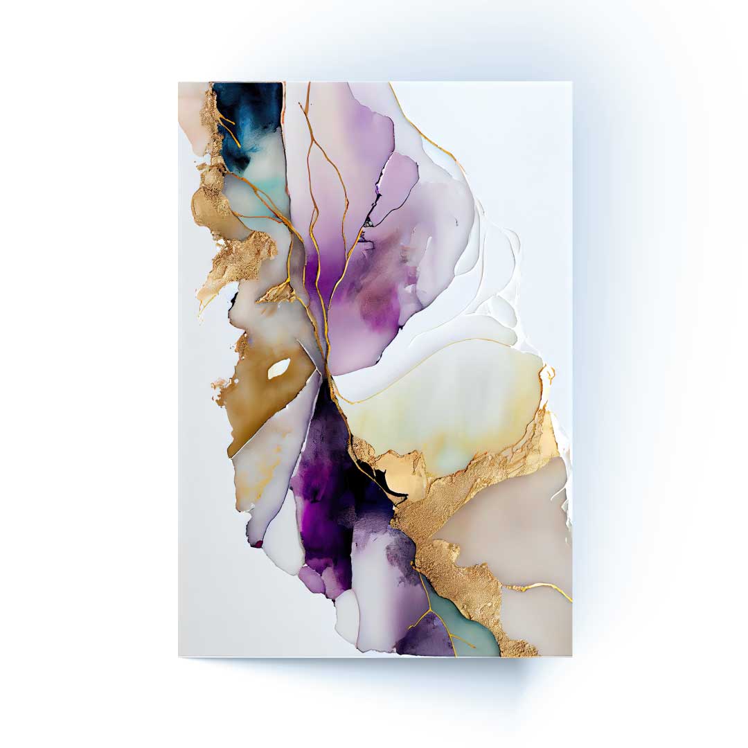 NC-112 RYCON Colorful Hibiscus Modern Acrylic Wall Art