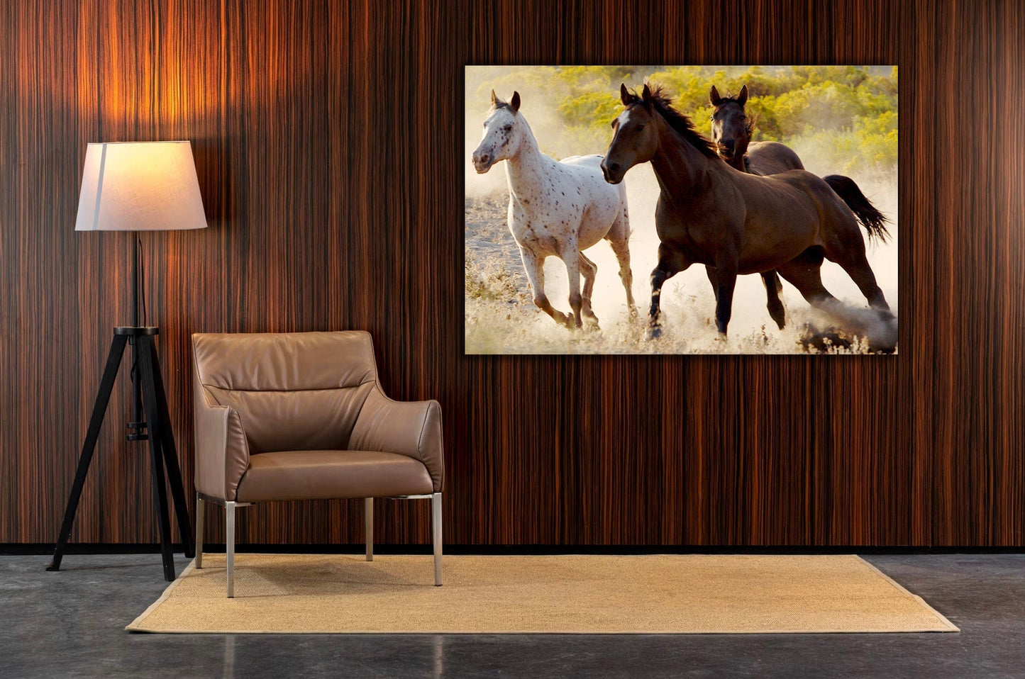 NC-42 GALLOP Horse Running Modern Wall Art TG