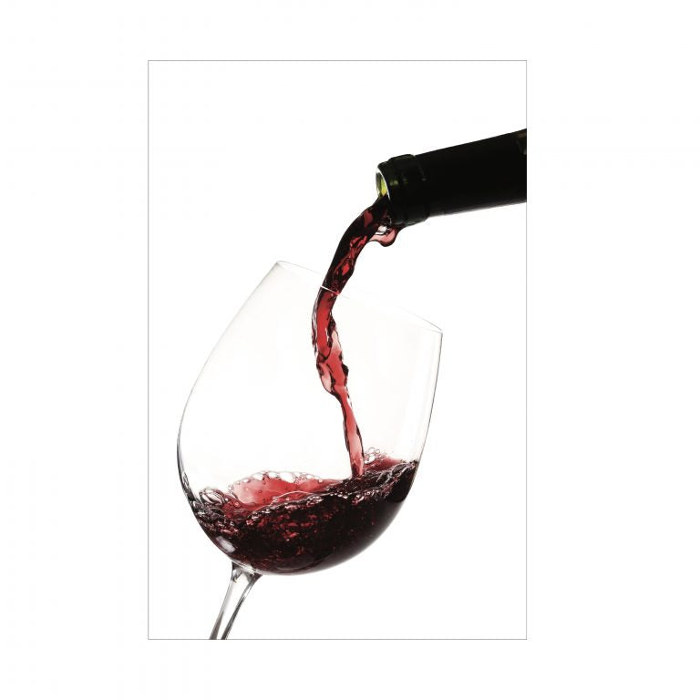 NC-47 WREN Red Wine Pouring Wall Art Print TG
