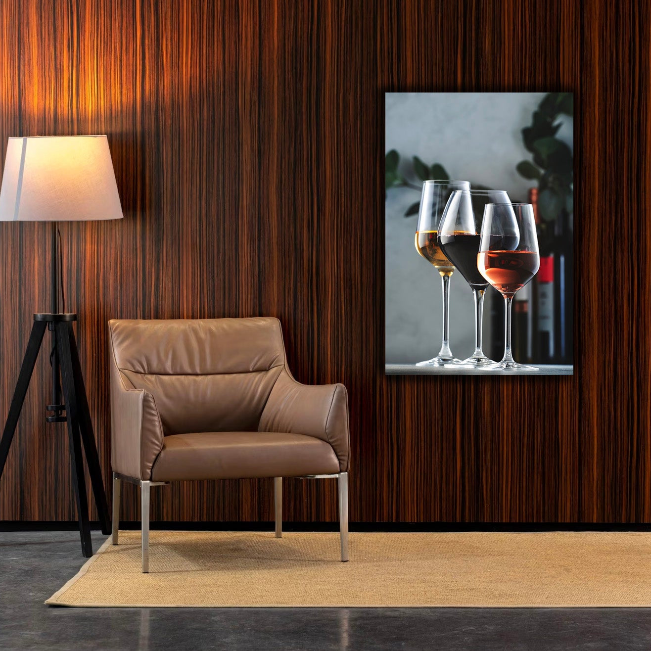 NC-48 TUSCANY Wine Wall Art Print