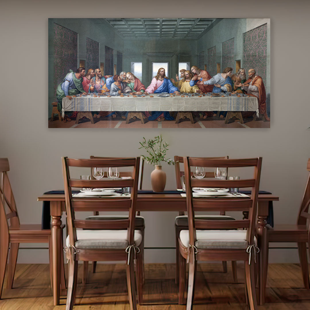 NC-67 GIACOMO Last Supper Modern Acrylic Wall Art