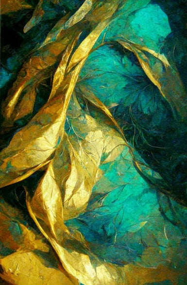 NC-75 NOUVA Elegant Floral Art Nouveau Wall Art TG