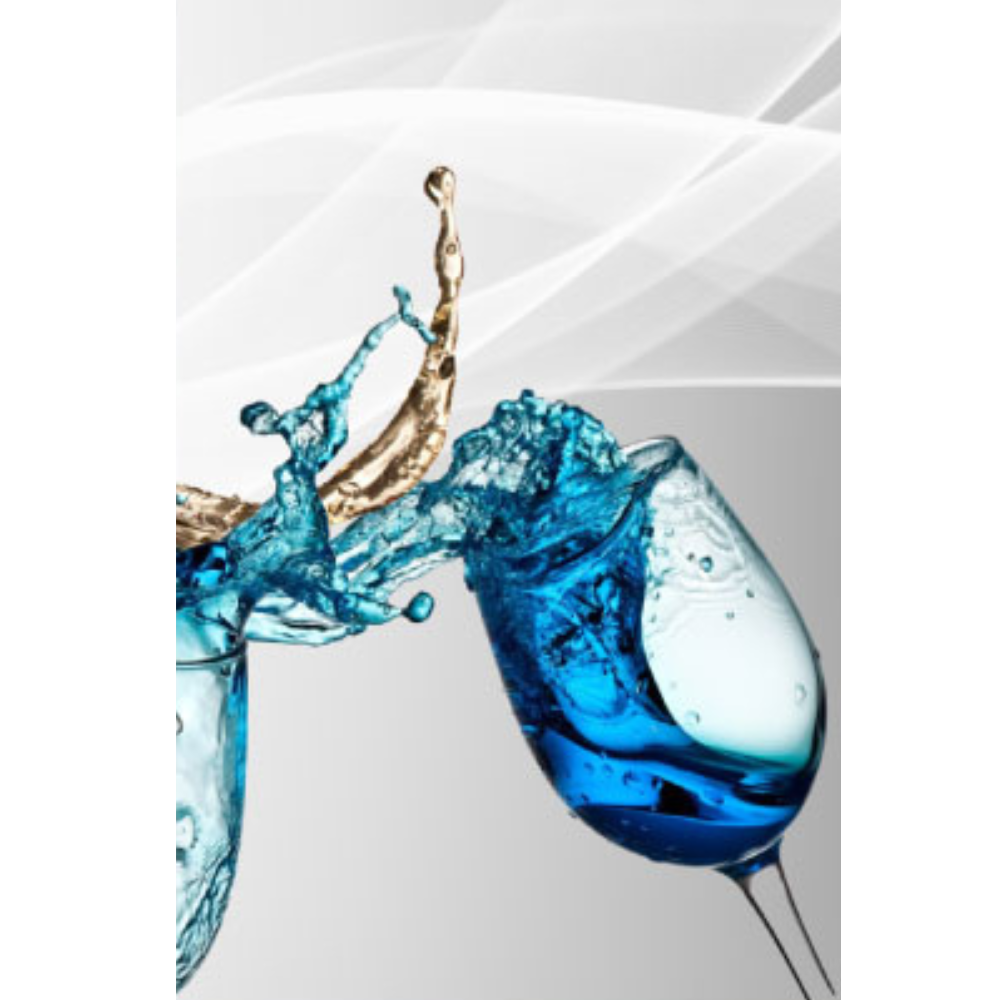 NC-83 VINO Wine Splashing Modern Acrylic Wall Art