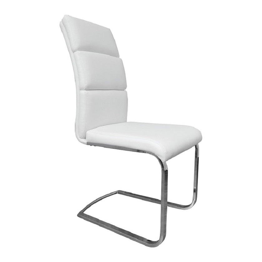 OU-1105 ELEGANT White Dining Chair