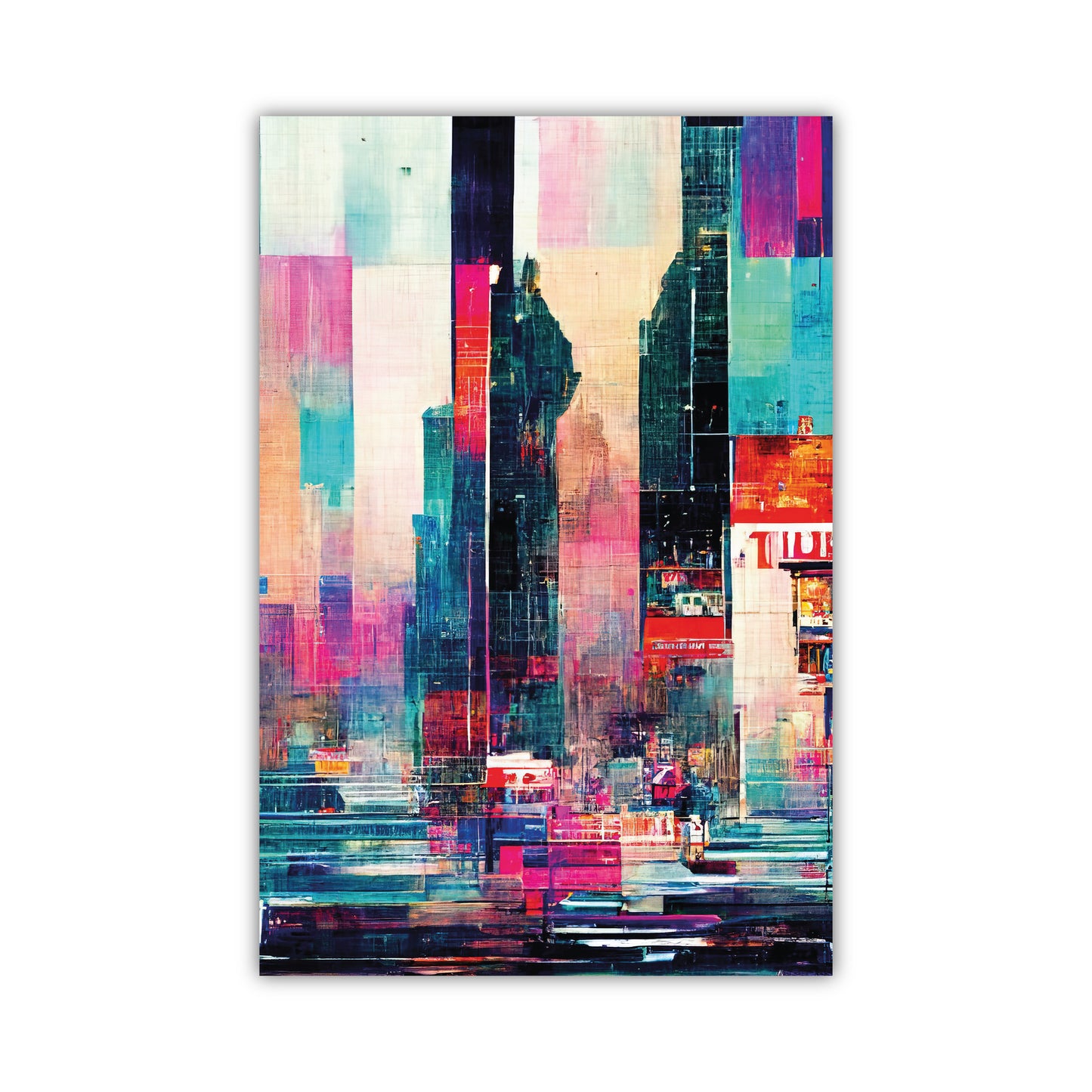 SP-06 CHROMATIC NY Modern Wall Art
