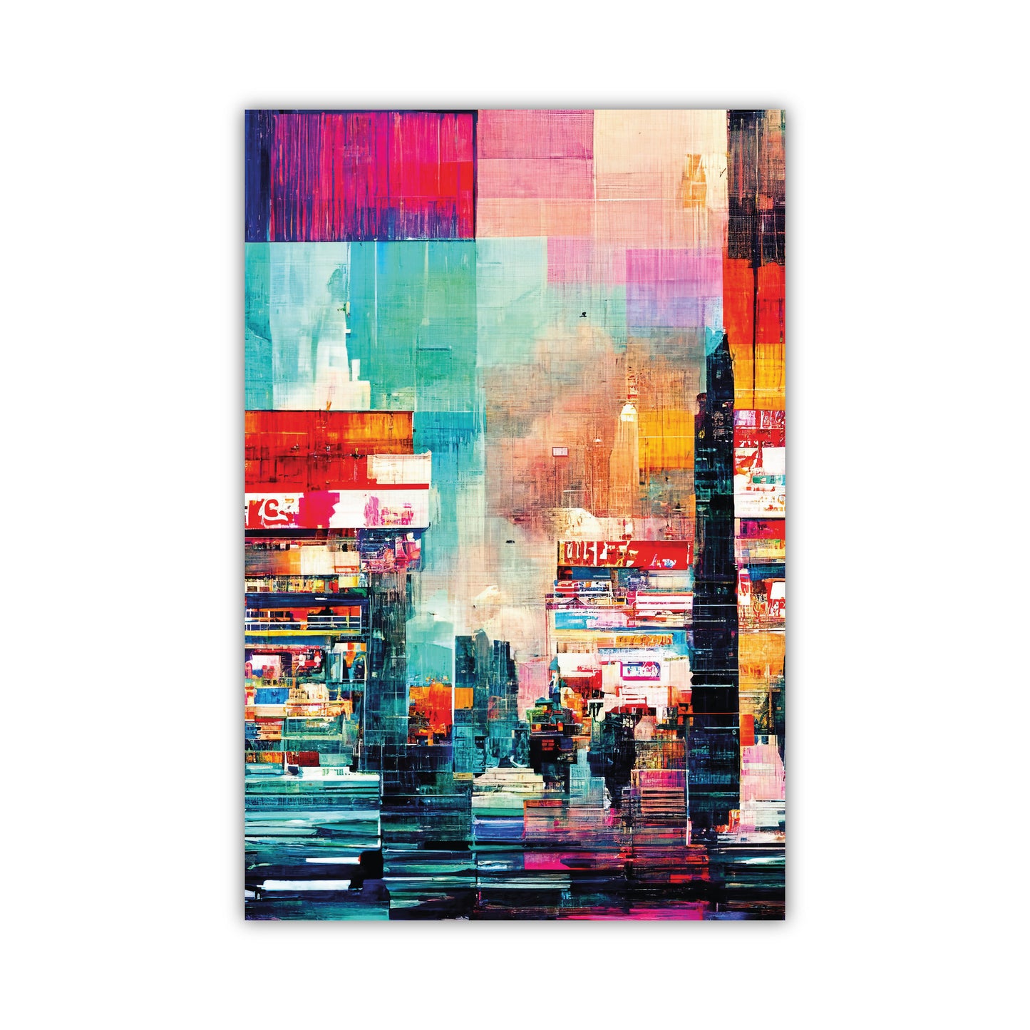 SP-06 CHROMATIC NY Modern Wall Art