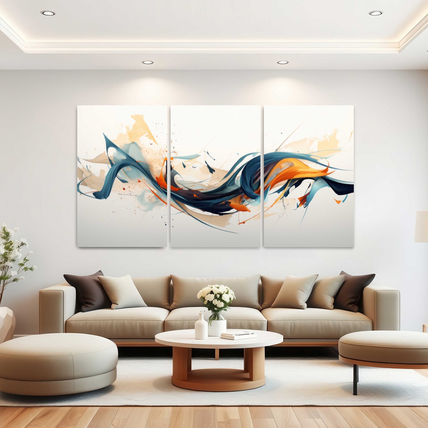 SP-08 WAVE Modern Acrylic Wall Art