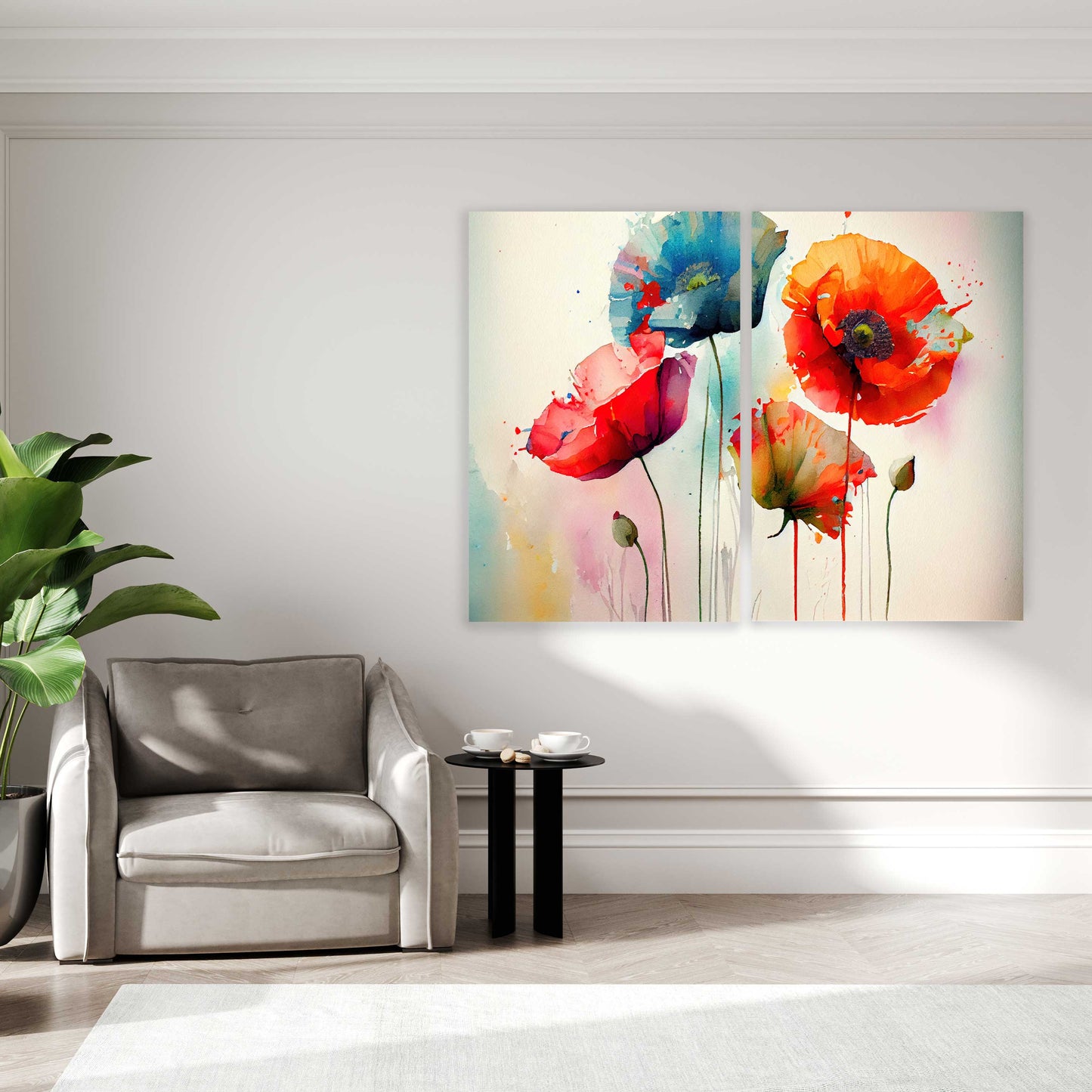 SP-12 ROSE Modern Wall Art