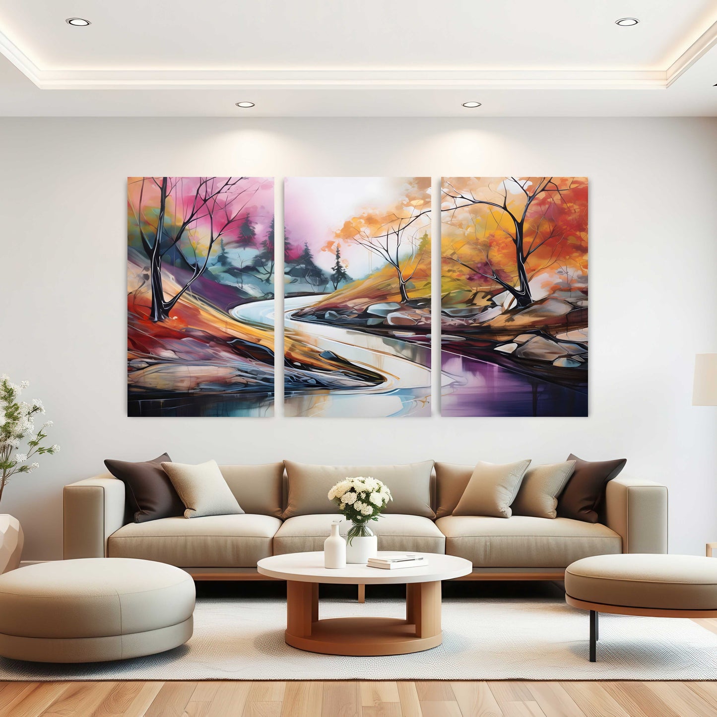 SP-14 HORIZONS Modern Wall Art