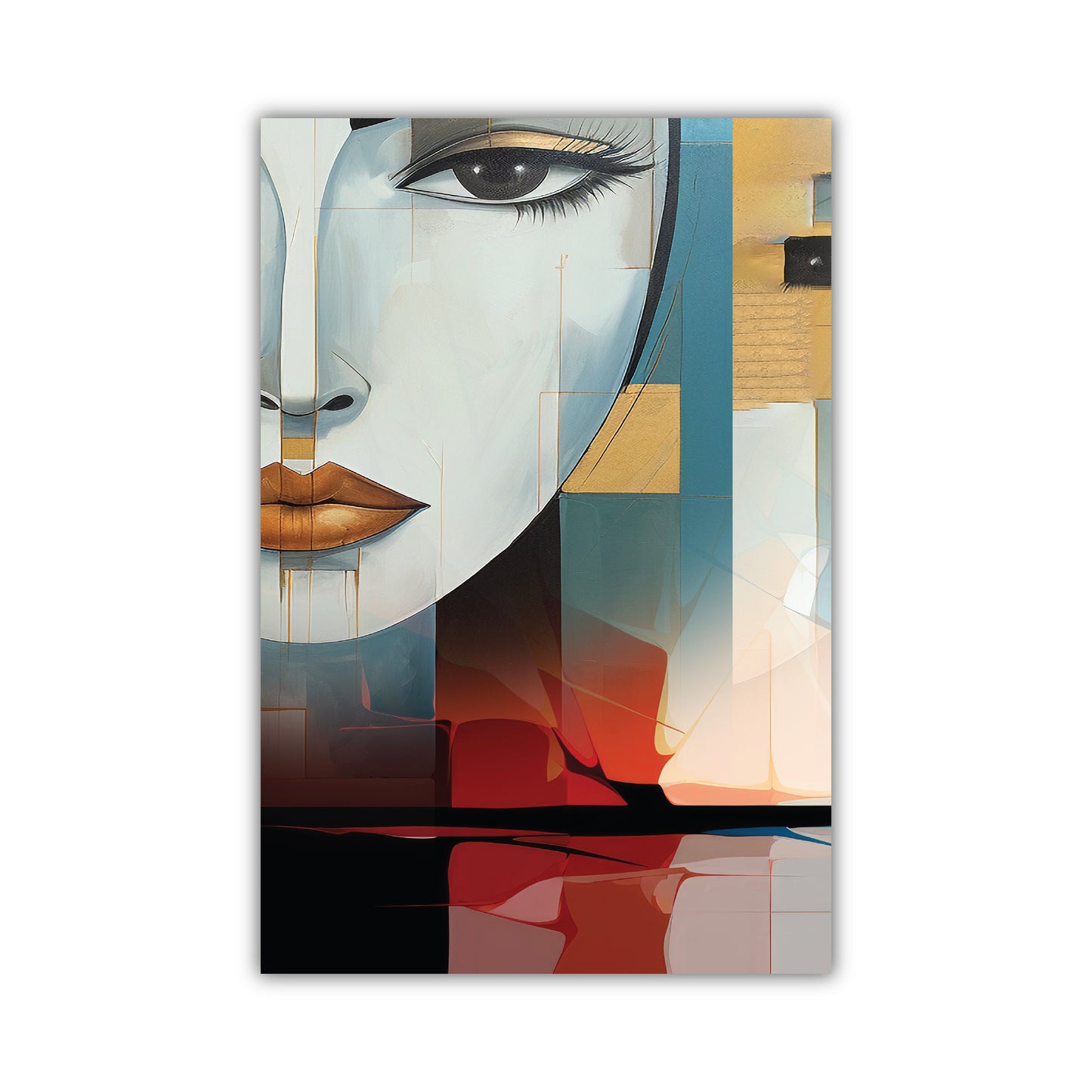 SP-15 RED WINE Modern Wall Art