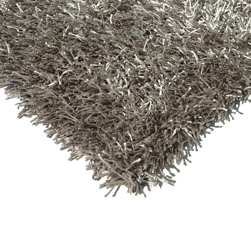 SPAGHETTI Shaggy Gray Rug