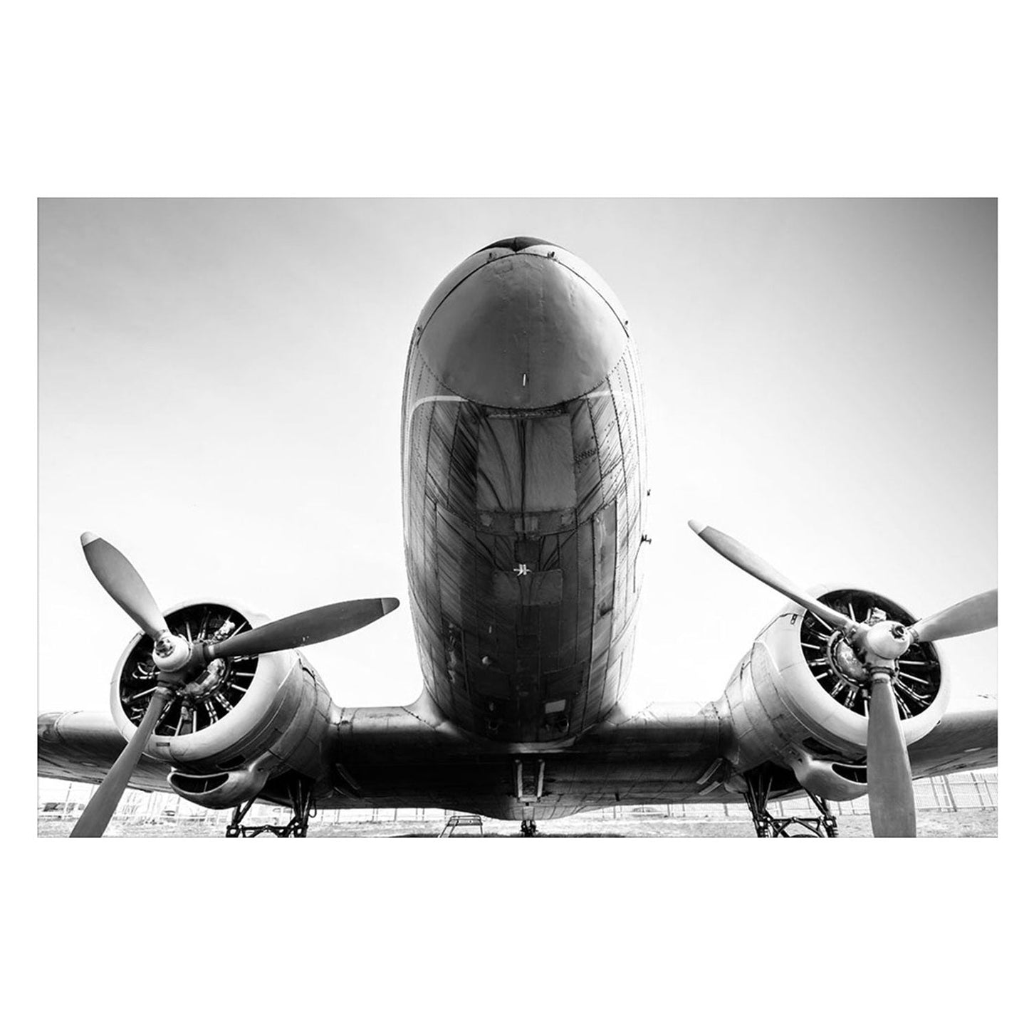 SU-50840 VYNOR Airplane Tempered Glass Print