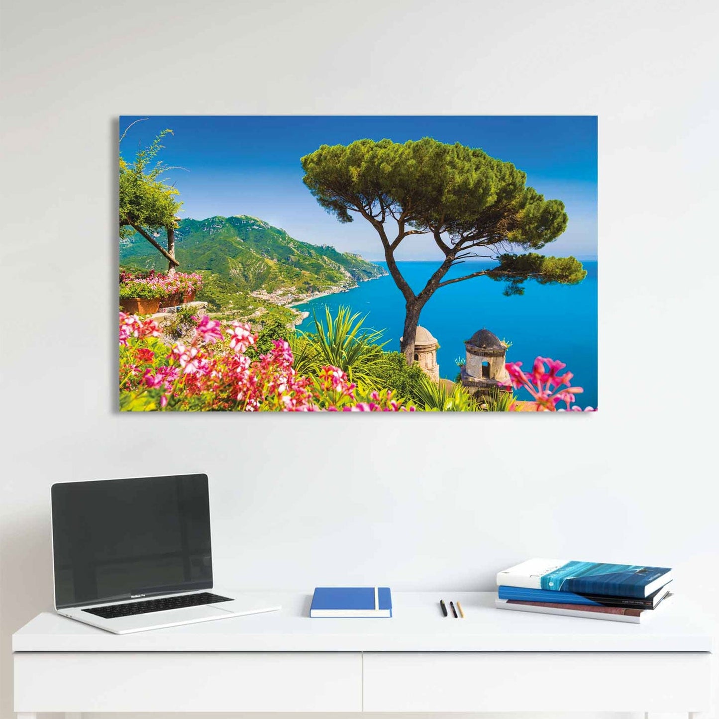 SU-82016 RYTO Greece View Tempered Glass Print