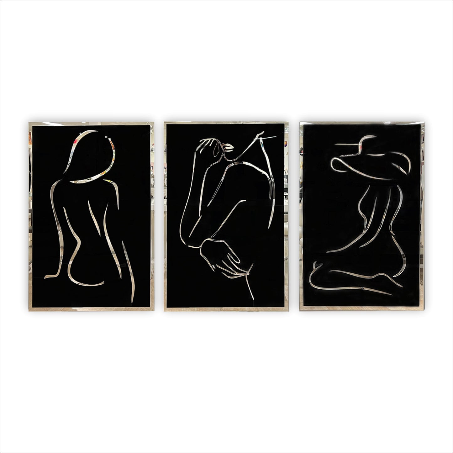 PALC-47 Feminine Aura 3D Acrylic Wall Art