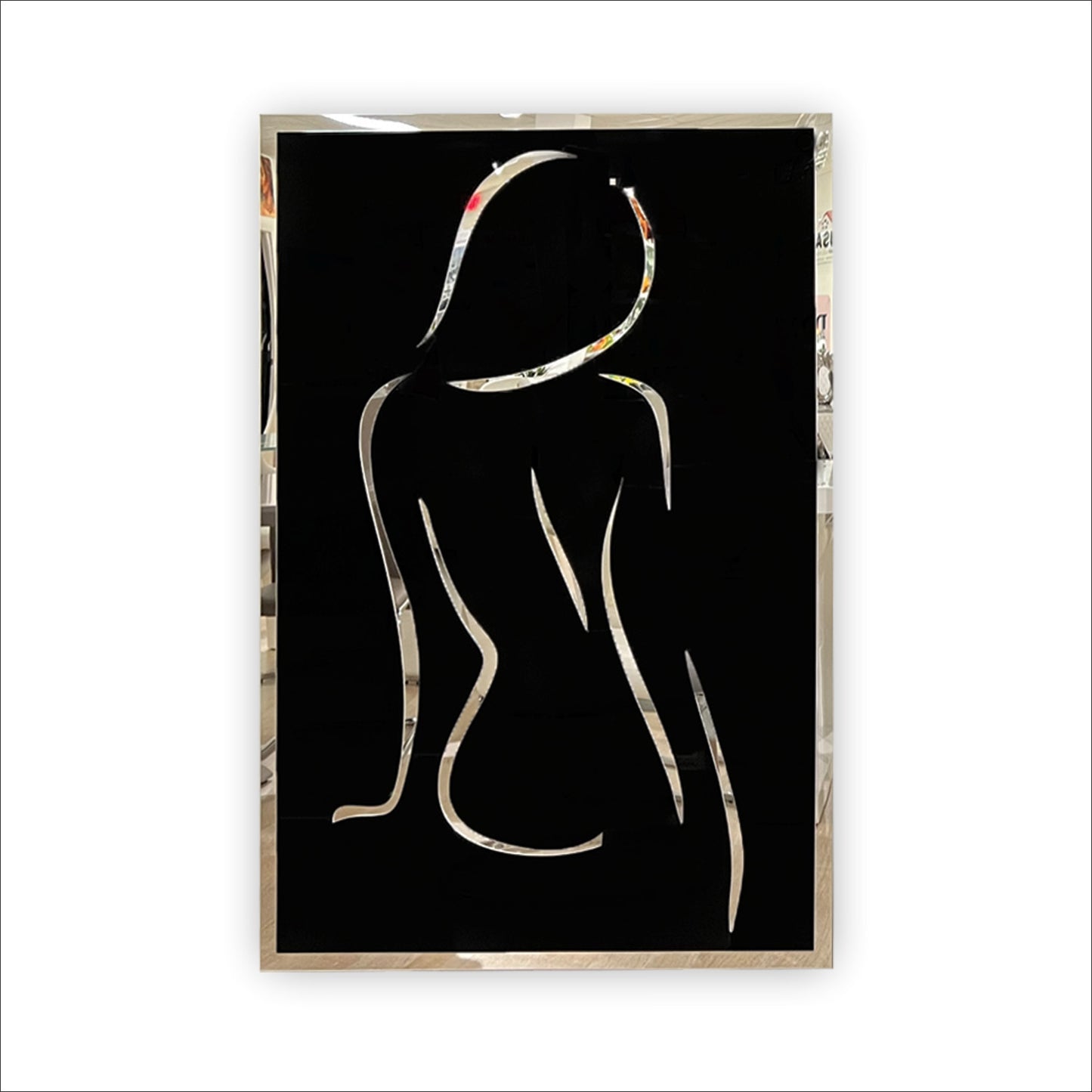 PALC-47 Feminine Aura 3D Acrylic Wall Art