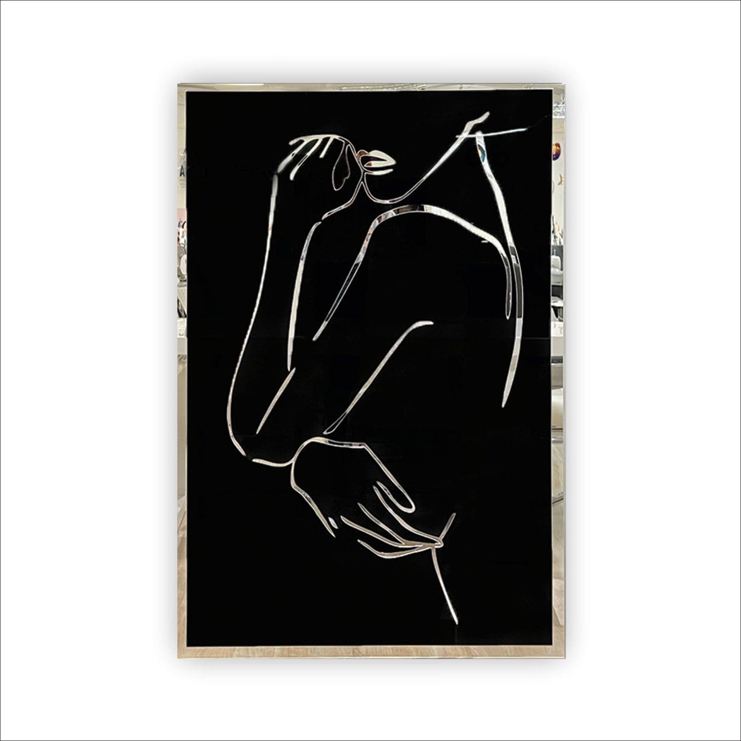 PALC-47 Feminine Aura 3D Acrylic Wall Art