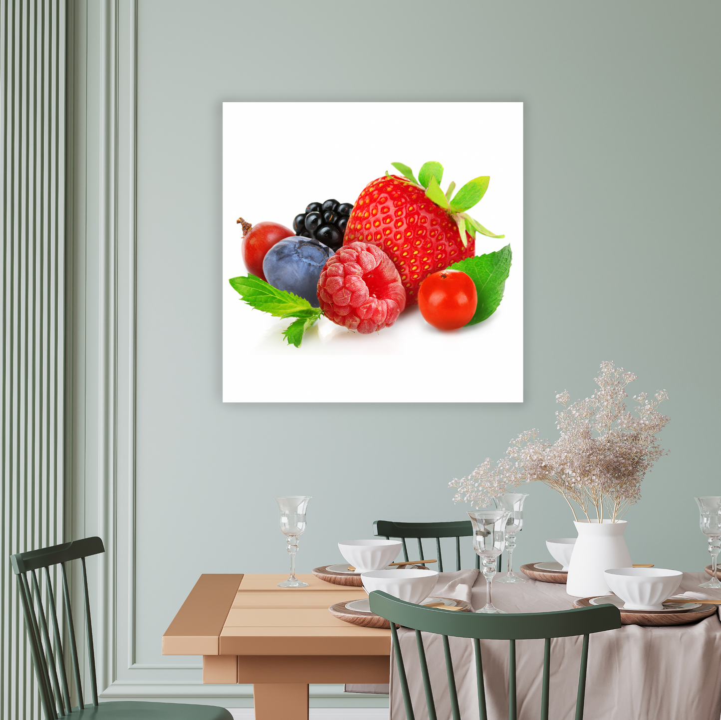 NC-59 CITRIC 3 Fresh Fruits Wall Art