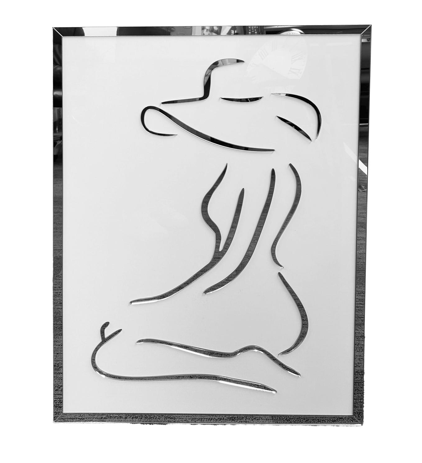 PALC-47 Feminine Aura 3D Acrylic Wall Art