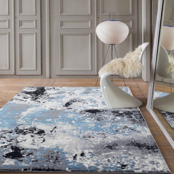 GRSF02 TYME Milky Way Rug Blue