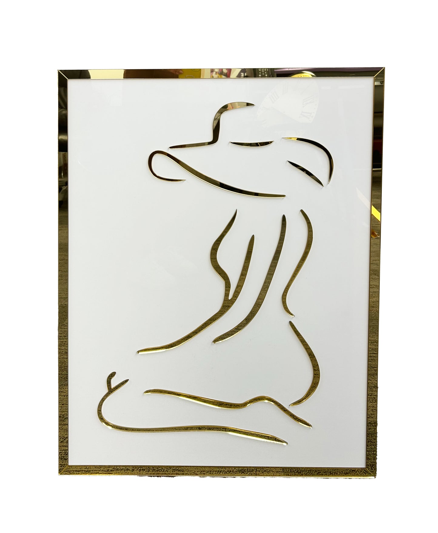 PALC-47 Feminine Aura 3D Acrylic Wall Art