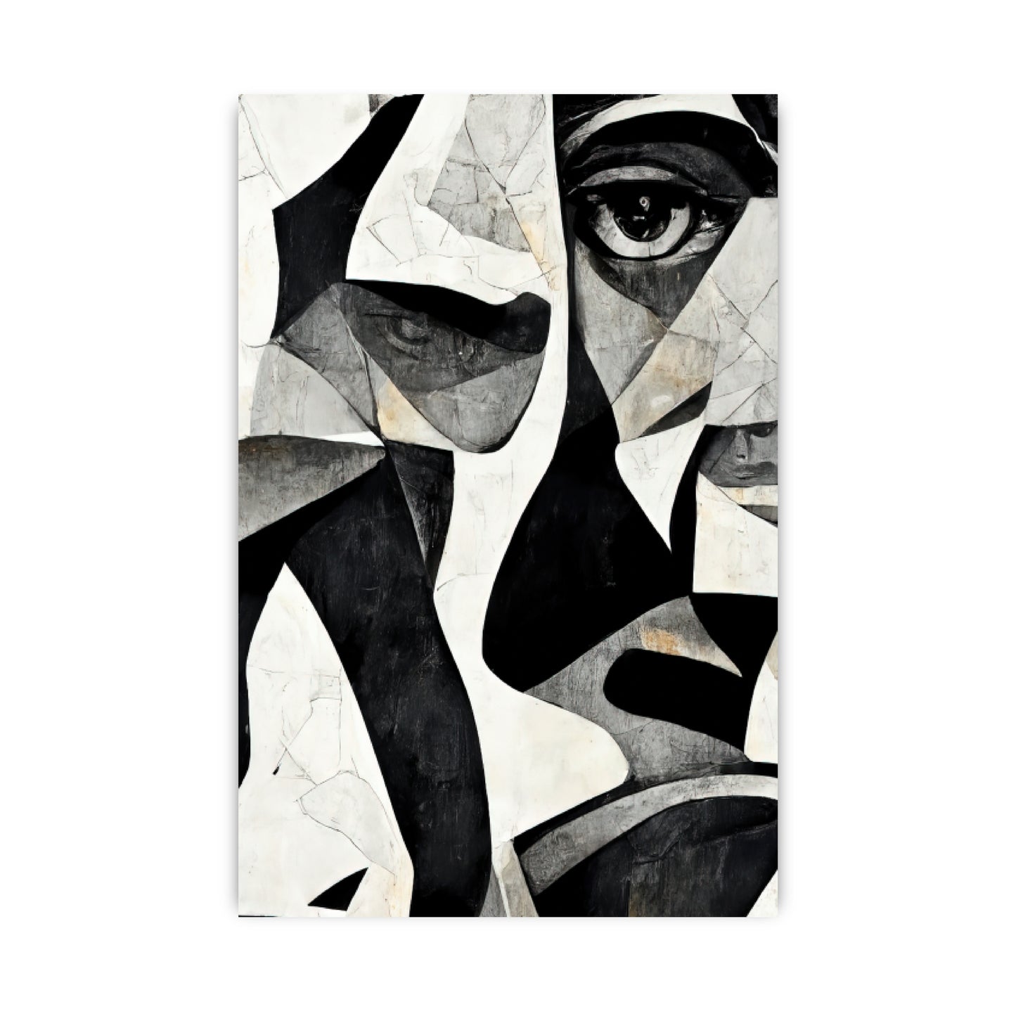 NC-123 FACES Acrylic Wall Art
