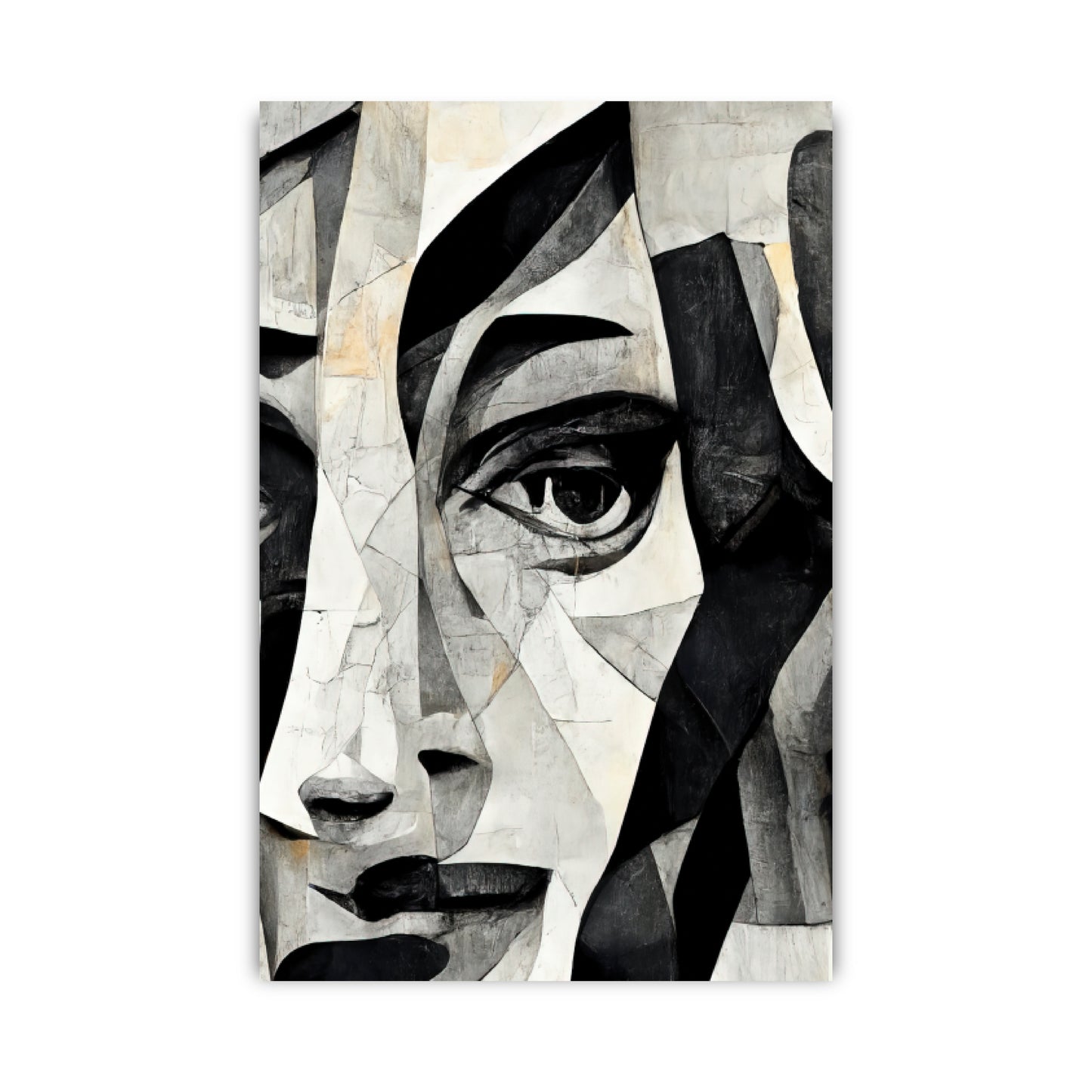 NC-123 FACES Acrylic Wall Art