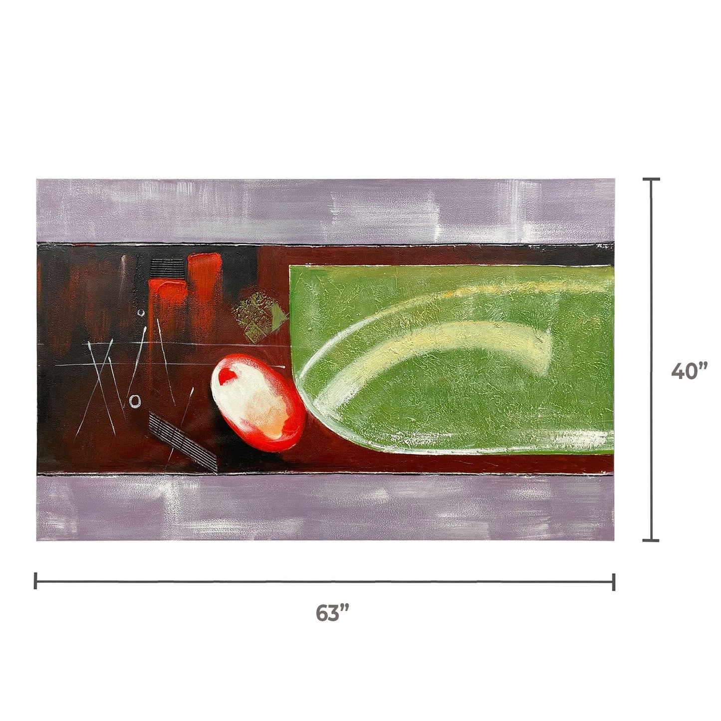 ZJ-1154 RED EGG Oil Paint
