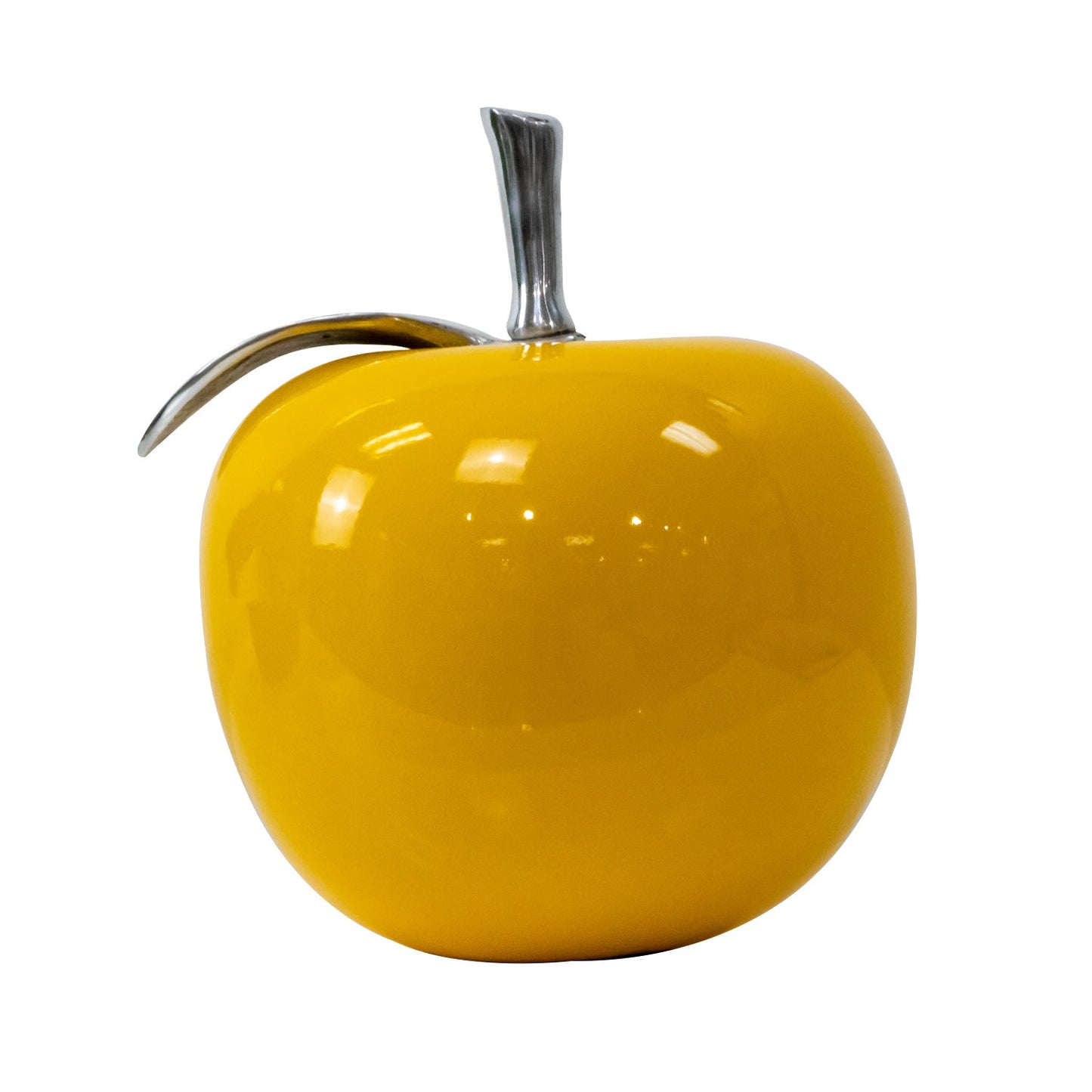 APPLE Yellow with Aluminum Polished Leaf