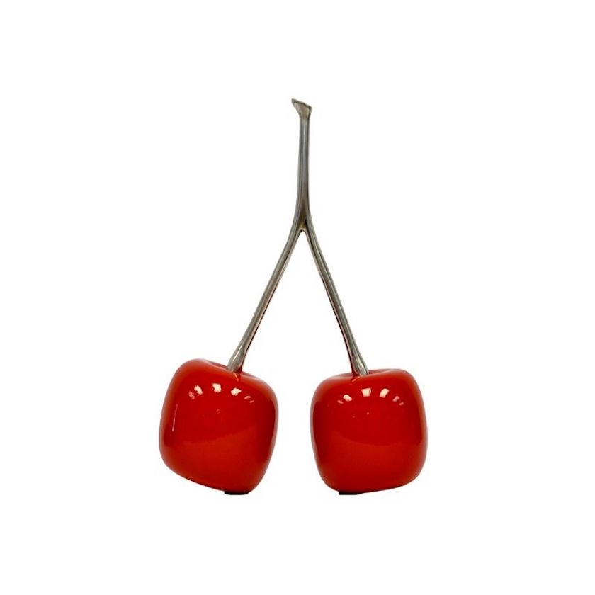 CERICE Red Double Cherry Sculpture