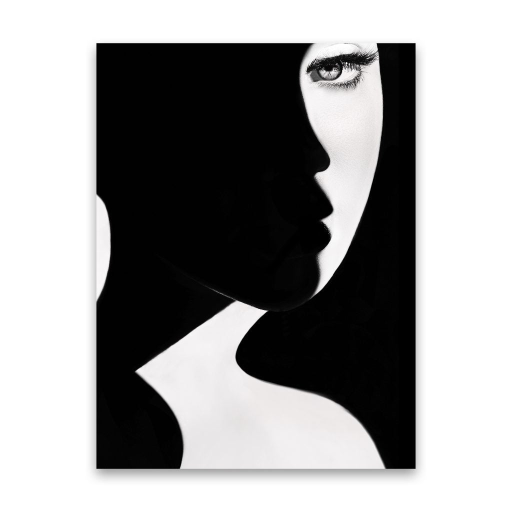 NOIR Glowing Silhouette Modern Wall Art TG