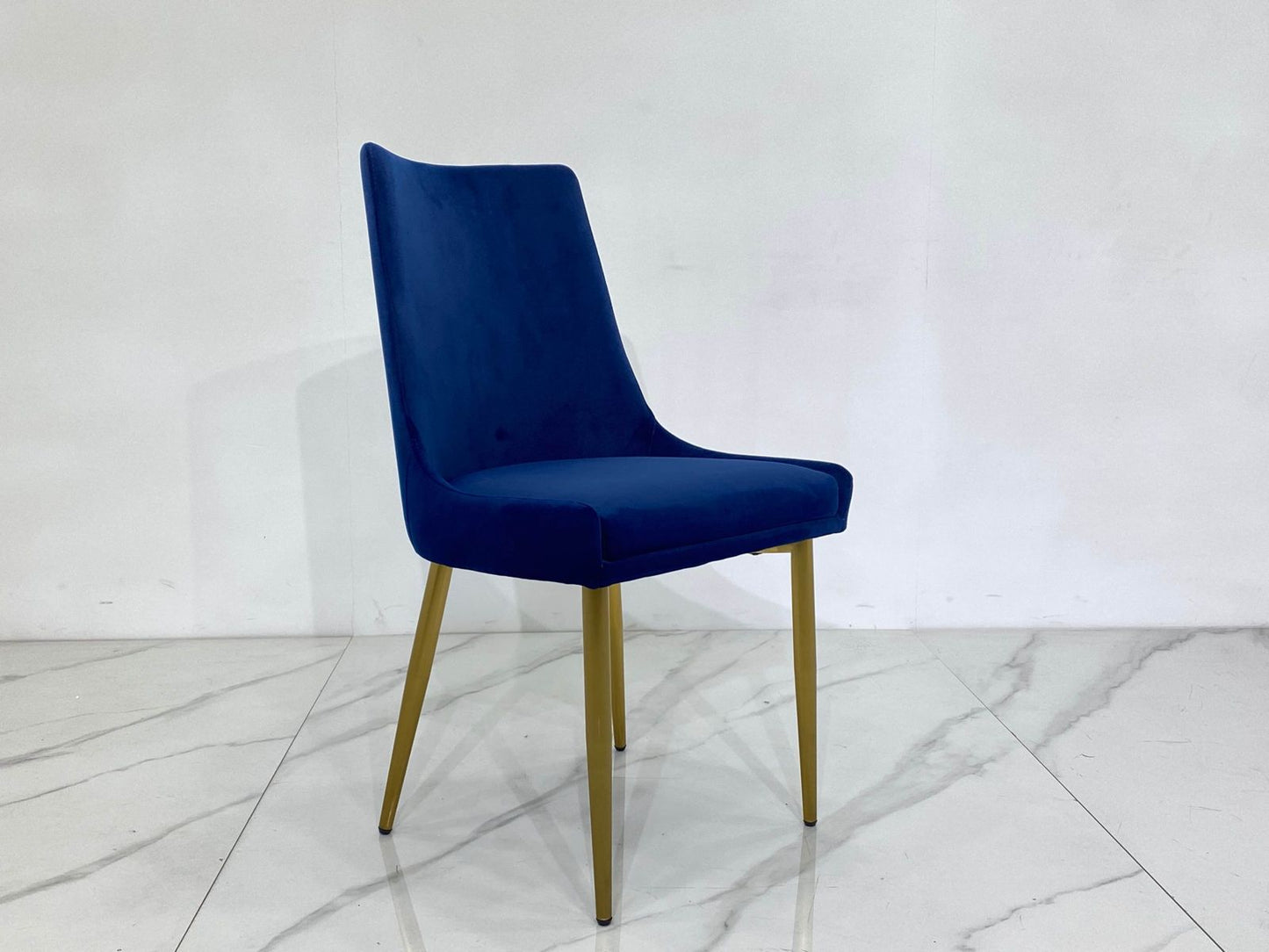 SC-405 BEST Blue Velvet Dining Chair