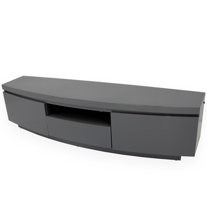 MILAN Tv Stand Glossy Grey