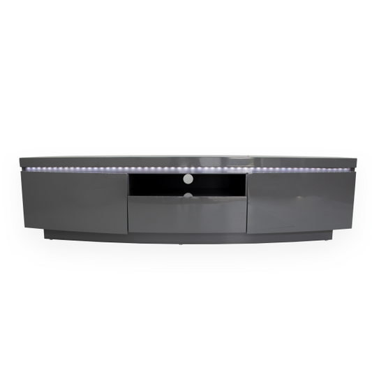 MILAN Tv Stand Glossy Grey