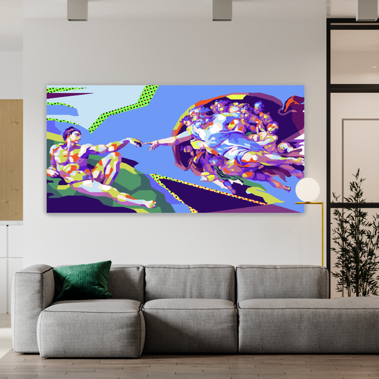 ADAM The Creation Pop Acrylic Wall Art Print