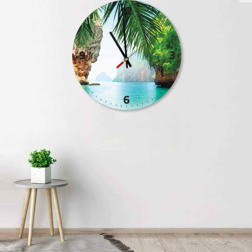 NEXIS Phi Phi Island Acrylic Wall Clock