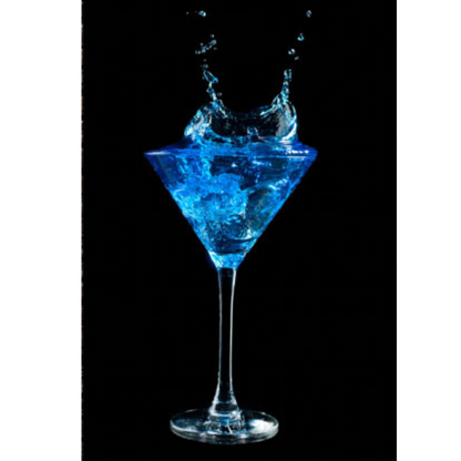 GAYA Colorful Cocktail Splashes Modern Wall Art TG